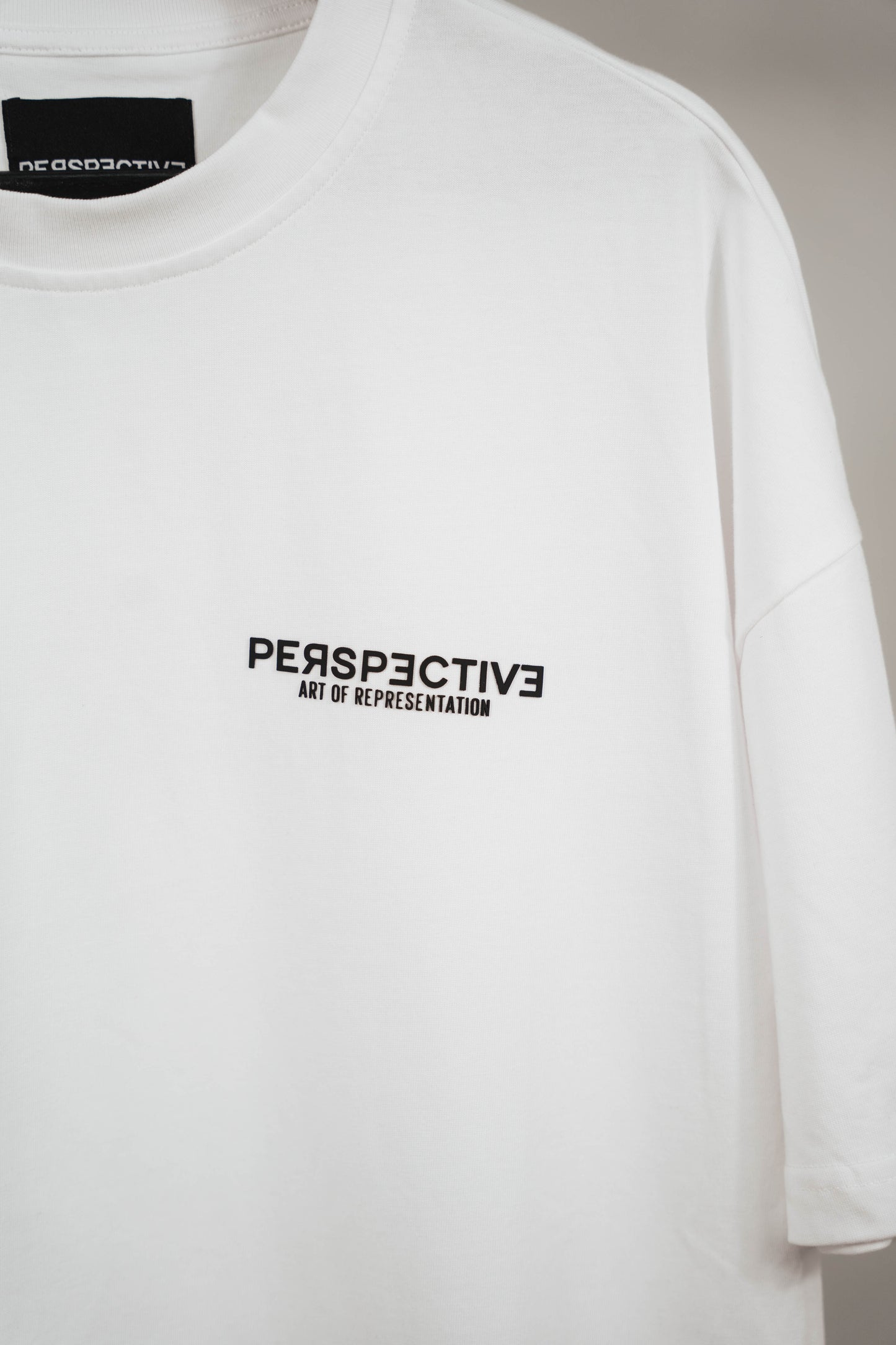 Perspective Basic T- Shirt White