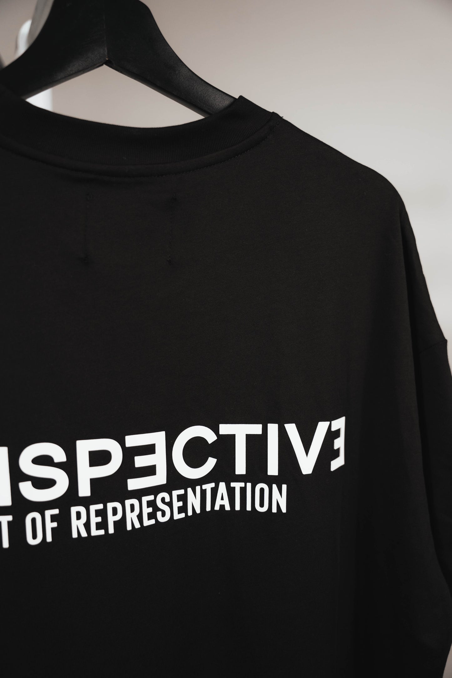 Perspective Basic T-Shirt Black